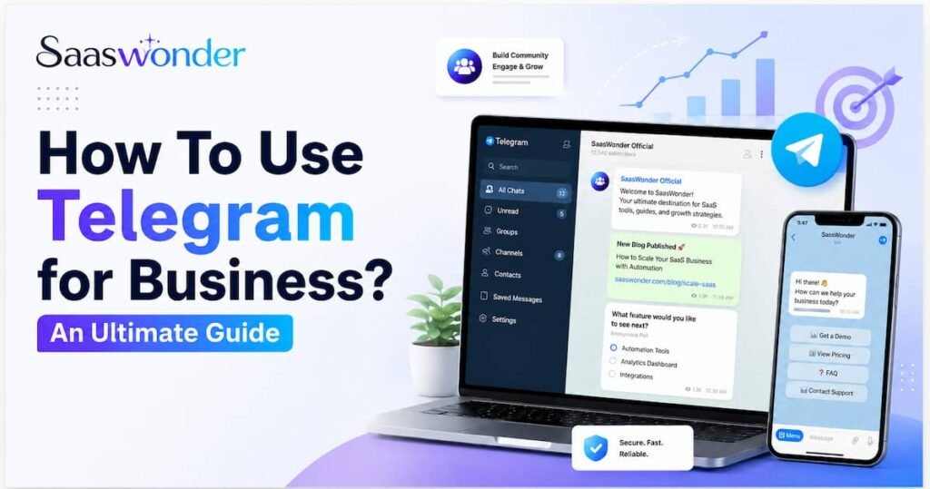 use telegram for business