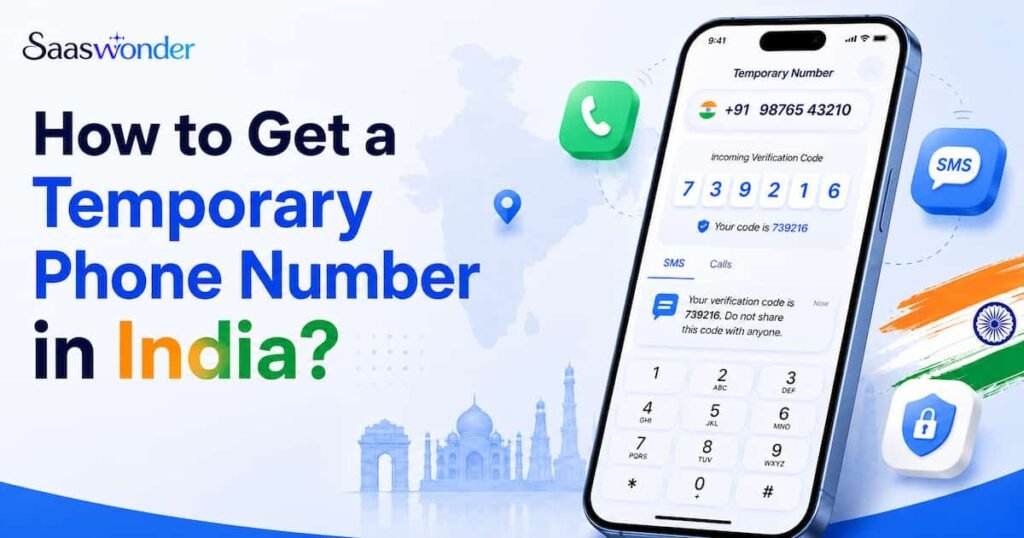 get indian temporary number