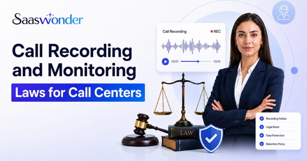 call recording and monitoring laws for call centers