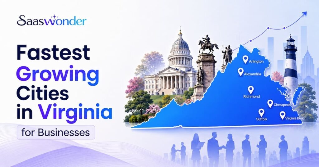 fastest growing cities in virginia