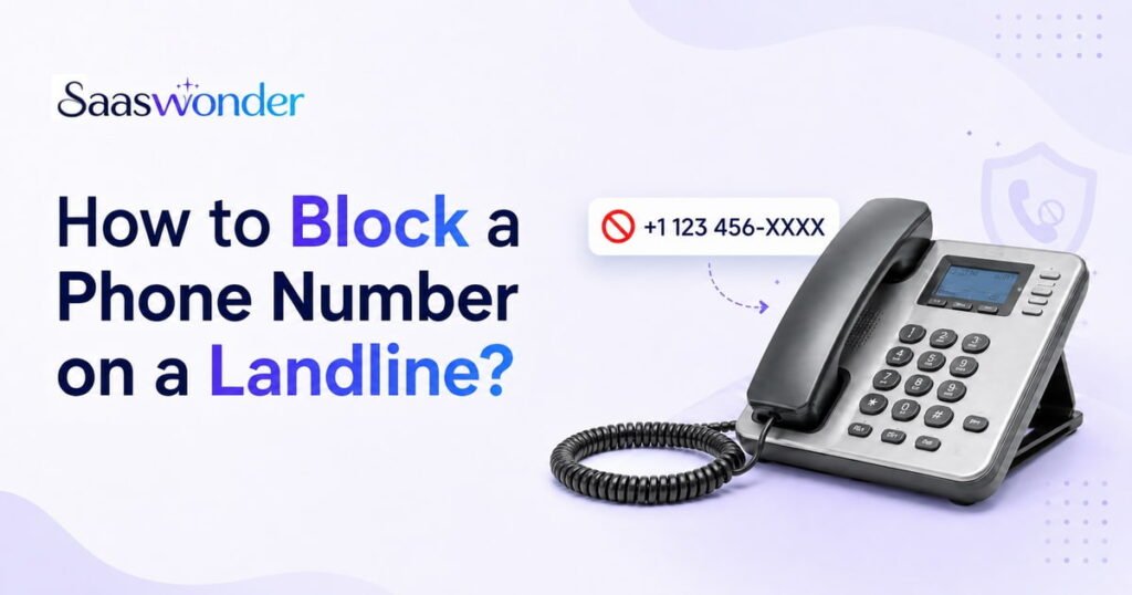 how to block a number on landline