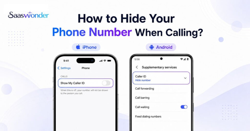 how to hide your phone number