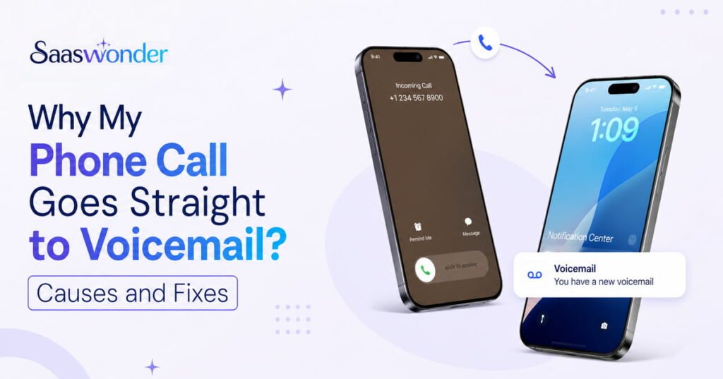 call goes straight to voicemail reasons