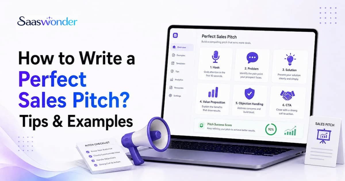 How to Write a Perfect Sales Pitch? [With 12 Examples]