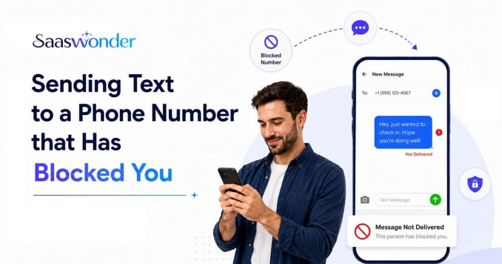 sent text to a blocked phone number
