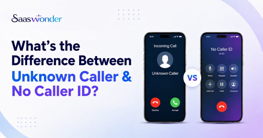 unknown caller vs no caller id