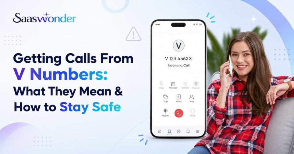 calls from v number