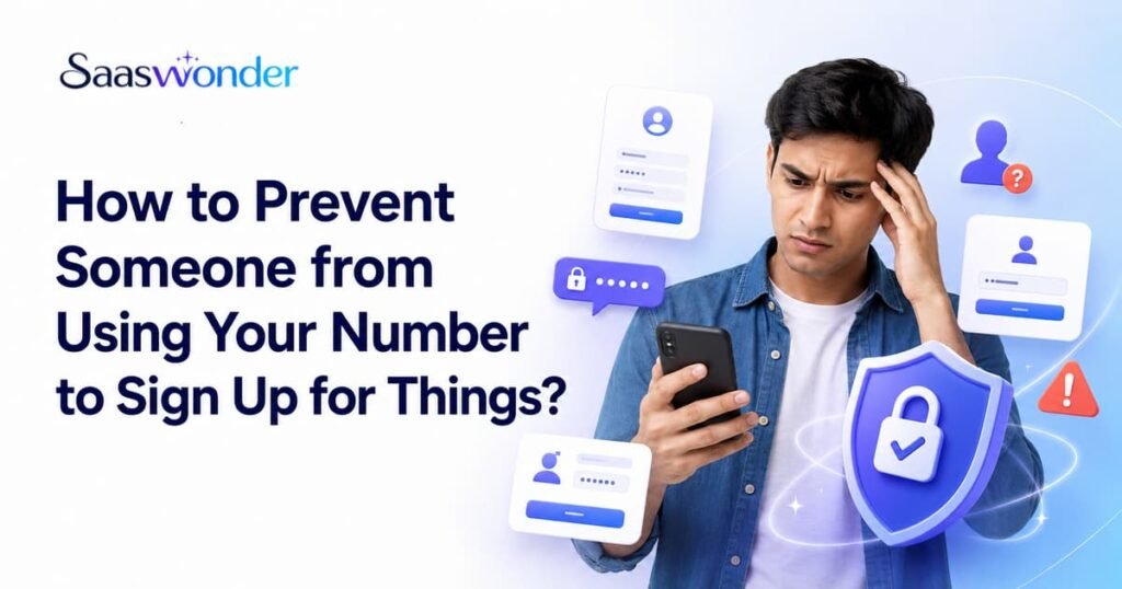 stop someone using my phone number to signup