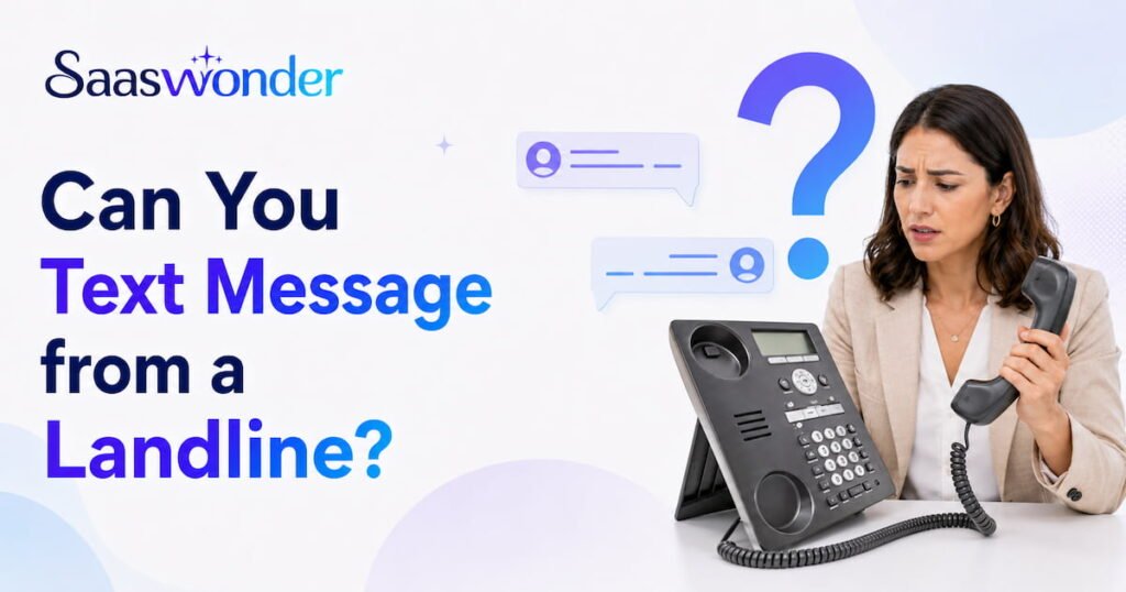 text from landline