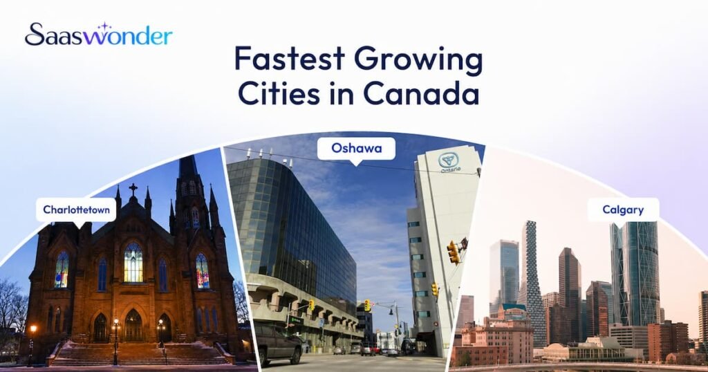 growing cities in canada